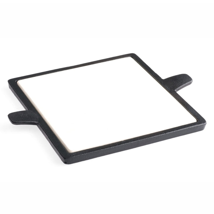 tepro Grillzubehör Pizzastein-Einleger, Rost in Rost System rund 57 cm Ø Pizzastein eckig, Pizzastei