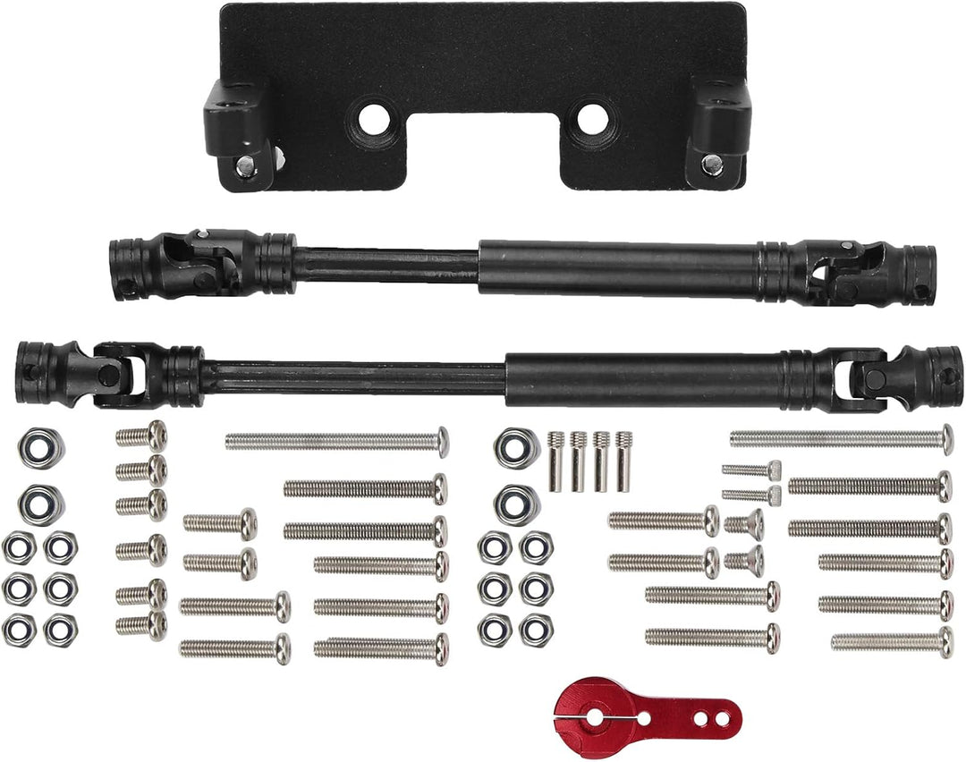 VGEBY Vorderachssatz vorne, RC-Achsachse Vorderachse mit Antriebswelle für Axial SCX10 II 90046 9004