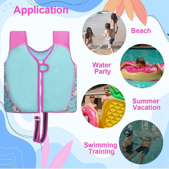Kinder Schwimmjacke, Kleinkind Neopren Schwimmen Weste Schwimmtraining Hilfe Schwimmende Badeanzug m