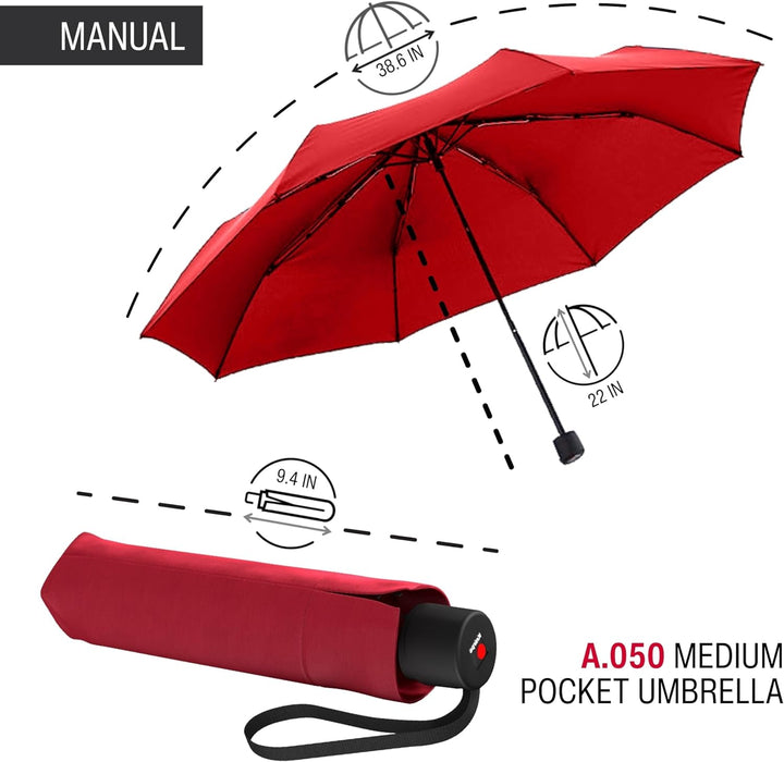 Knirps Regenschirm A.050 medium manual (salsa), salsa