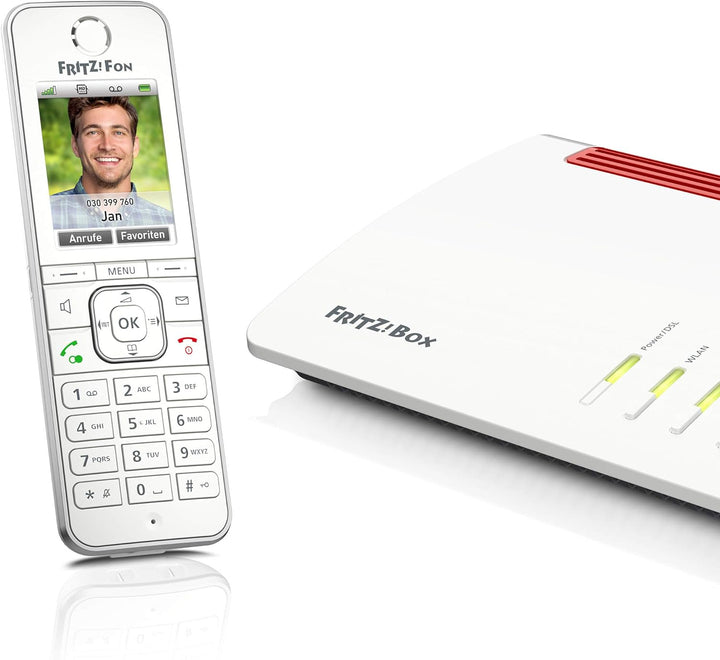 AVM FRITZ!Fon C6 DECT-Komforttelefon (hochwertiges Farbdisplay, HD-Telefonie, Internet-/Komfortdiens