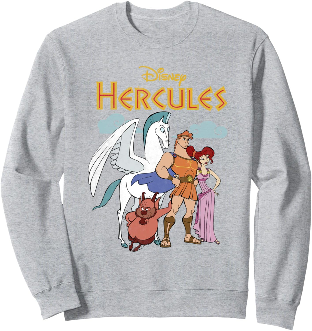 Disney Hercules Classic Group Shot Vintage Sweatshirt