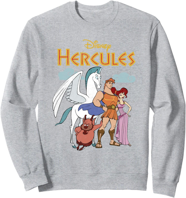 Disney Hercules Classic Group Shot Vintage Sweatshirt