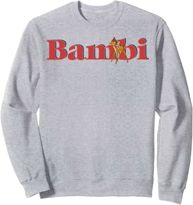 Disney Bambi Simple Bambi Logo Sweatshirt