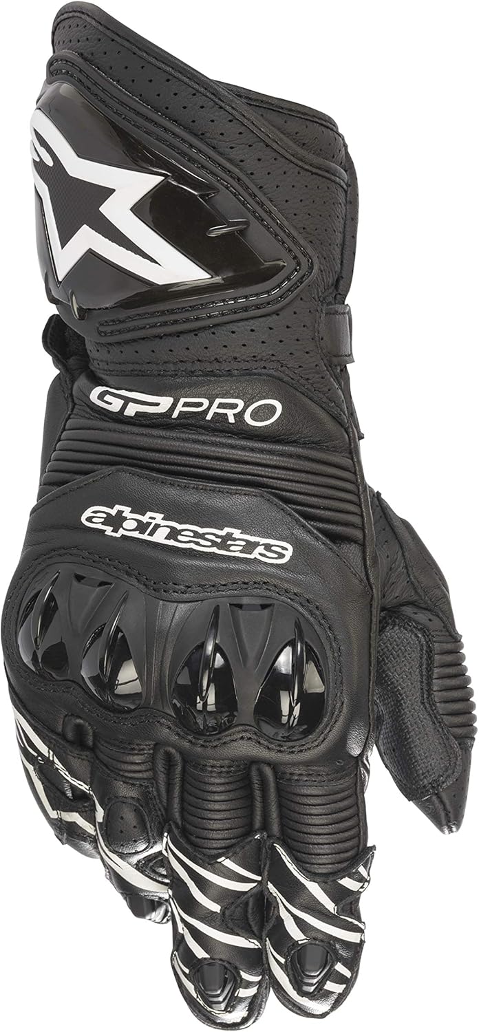 Alpinestars Men's Motorcycle Gloves (Black, Small) 3XL Schwarz, 3XL Schwarz