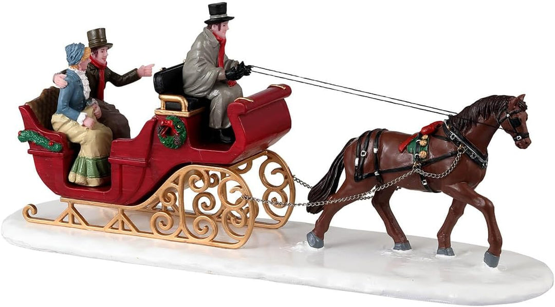 Lemax 33620 Caddington Village Accessory: Scenic Sleigh Ride