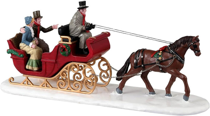 Lemax 33620 Caddington Village Accessory: Scenic Sleigh Ride