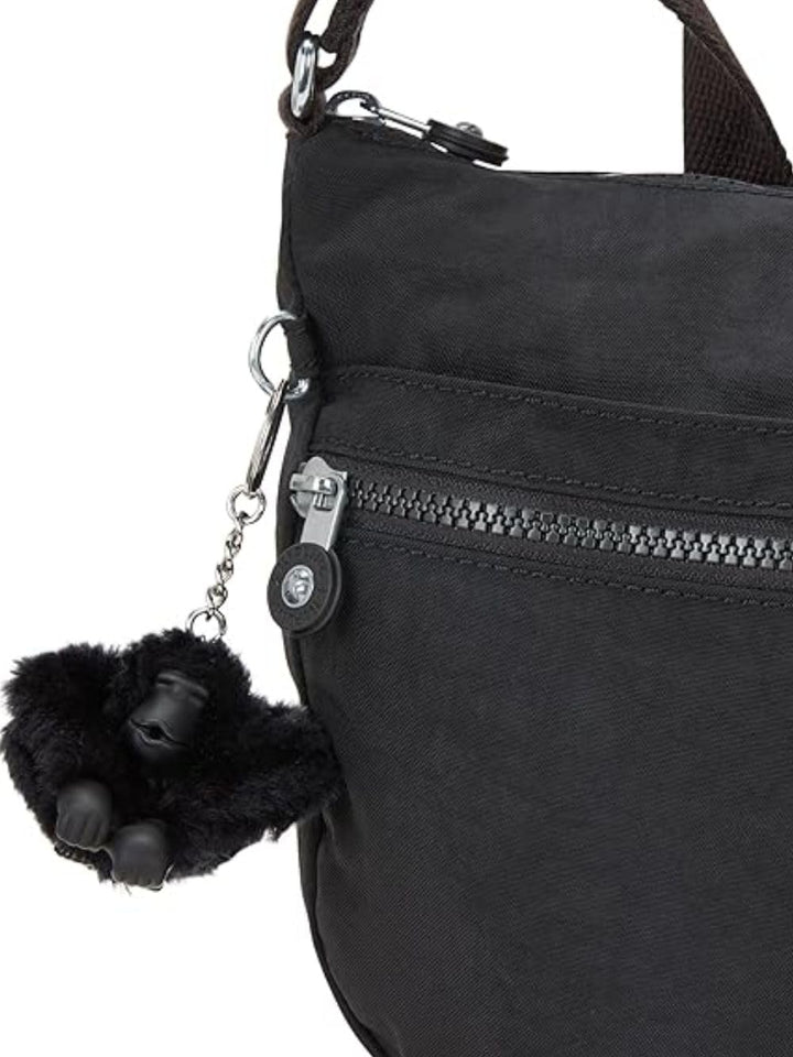 Kipling Womens IZELLAH Crossbody, Black Noir, 12x33x23 cm, Black Noir