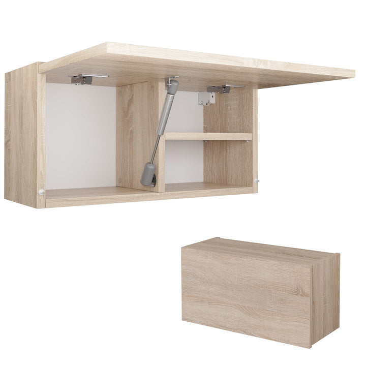 PLATAN ROOM Badschrank 80/120 / 160/200 / 240 breit Badmöbel Badezimmer Klapphängeschrank Schrank Ho