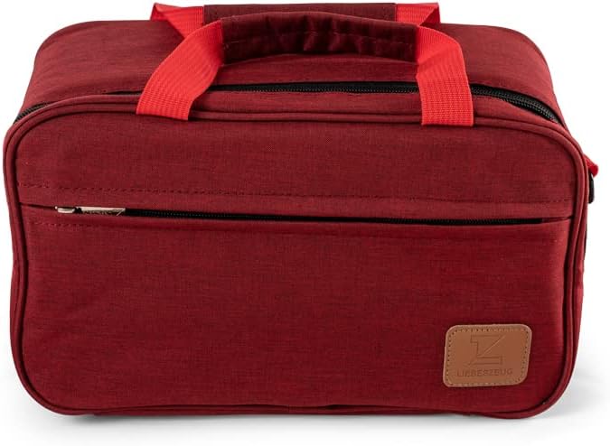 Liebeszeug® Tasche für Toniebox, 8 Hörfiguren, Kopfhörer, Ladegerät und Zubehör, auch Verwendbar als