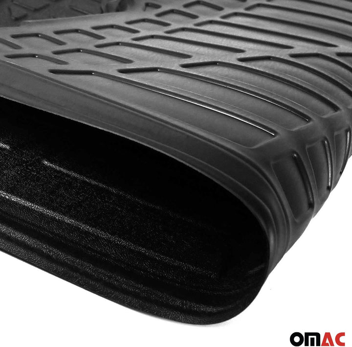OMAC Kofferraumwanne Laderaumwanne kompatibel mit Ford Kuga 2 2012-2024 Gummi TPE Schwarz Kofferraum