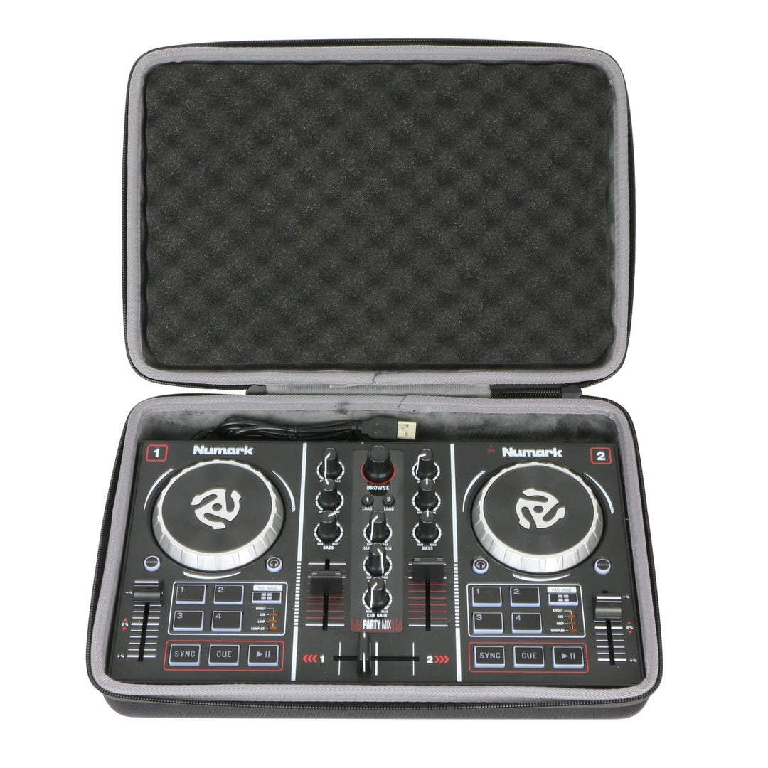 co2CREA Hart Reise Schutz Hülle Etui Tasche für Hercules DJControl Inpulse 200 / Numark Party Mix DJ