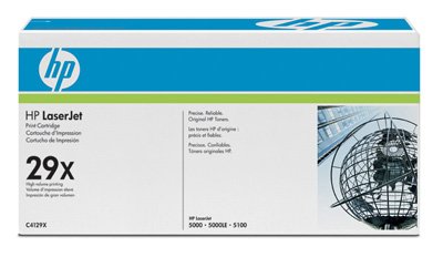 Hewlett Packard -HP- Laserjet 5100LE (C4129X) original Toner-Kartusche - Schwarz