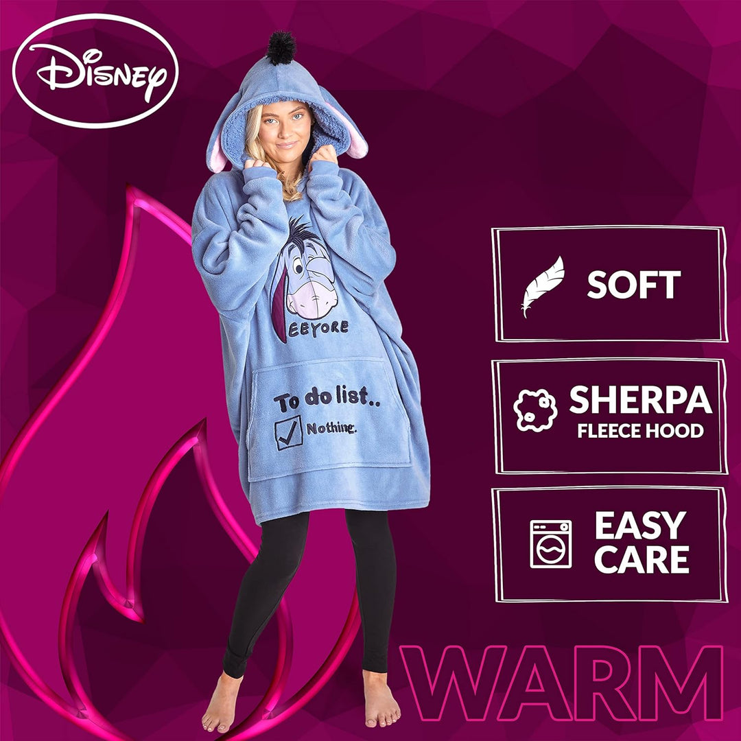 Disney Oversize Pullover Damen, Lilo und Stitch Kuschel Kapuzenpullover Damen und Teenager - Geschen