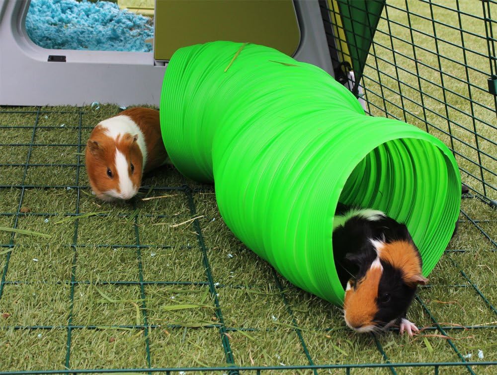 Snuggle Safe Flexibler Allwetter-Kaninchengehege-Tunnel 1 grün, 1 grün