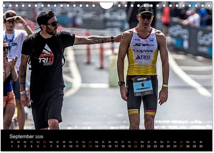 TRIATHLON 2026 (Wandkalender 2026 DIN A4 quer), CALVENDO Monatskalender: Triathlon Kalender 2016 (CA
