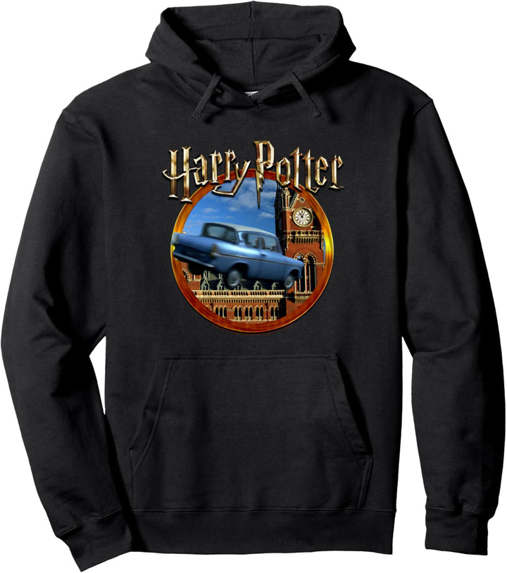 Harry Potter Flying Car Pullover Hoodie
