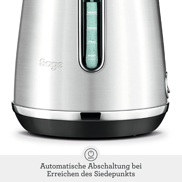 Sage - The Soft Top Luxe - Wasserkocher mit Kontrollanzeige - 1,7 L Fassungsvermögen, Schnelles Sied