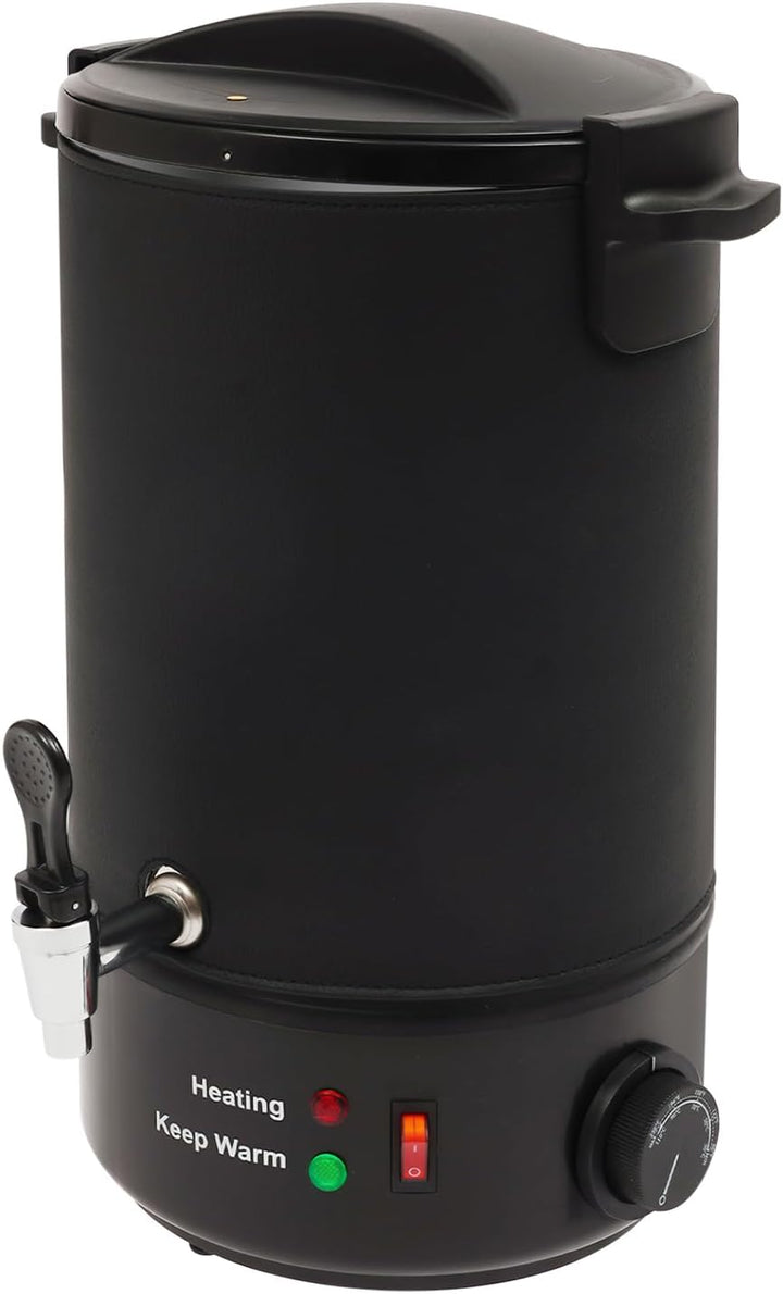 HUOMMGS Wachsschmelztopf mit 30-110℃ Temperatur Einstellbar, Deckel Edelstahl Wachsschmelzer Elektri