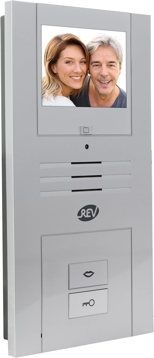 REV 3016108 80310703 Quattroline, Video Sprechanlage mit Türöffner, Netzteil 230VAC, 3 Klingeltöne,
