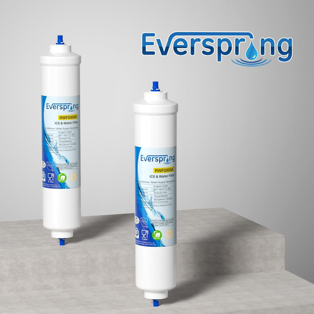 EVERSPRING Wasserfilter Kühlschrank Kompatibel mit Samsung DA29-10105J, DA29-10105J HAFEX/EXP, DA99-