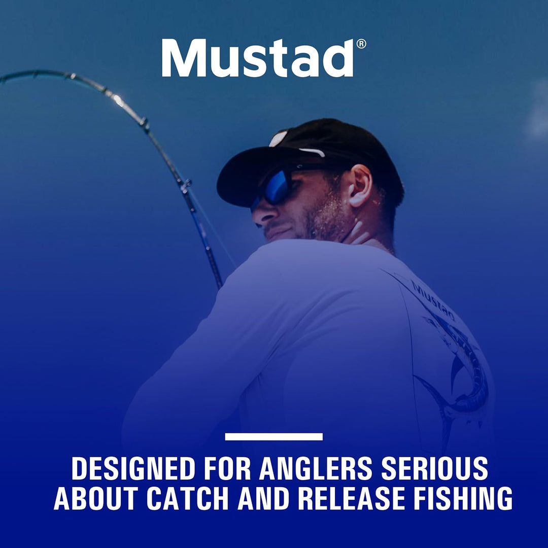 Mustad Demon Perfect Circle Hooks, in-Line Schwarz Nickel Size 9/0 Packung mit 25 Stück, Schwarz Nic