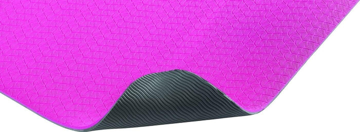 Deuser Yogamatte für Sport oder Gym/Rutschfest, Anti Rutsch/Dick & Faltbar/Unisex, für Erwachsene/Fü