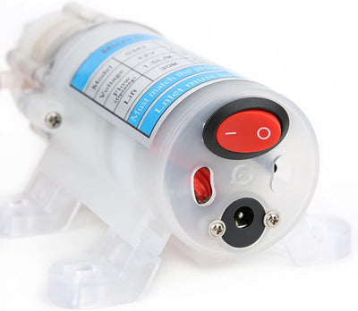 Membranpumpe, 12 V 15 W, leise Wasserpumpe für Lebensmittel, Mikromembranpumpe DC selbstansaugend 0,