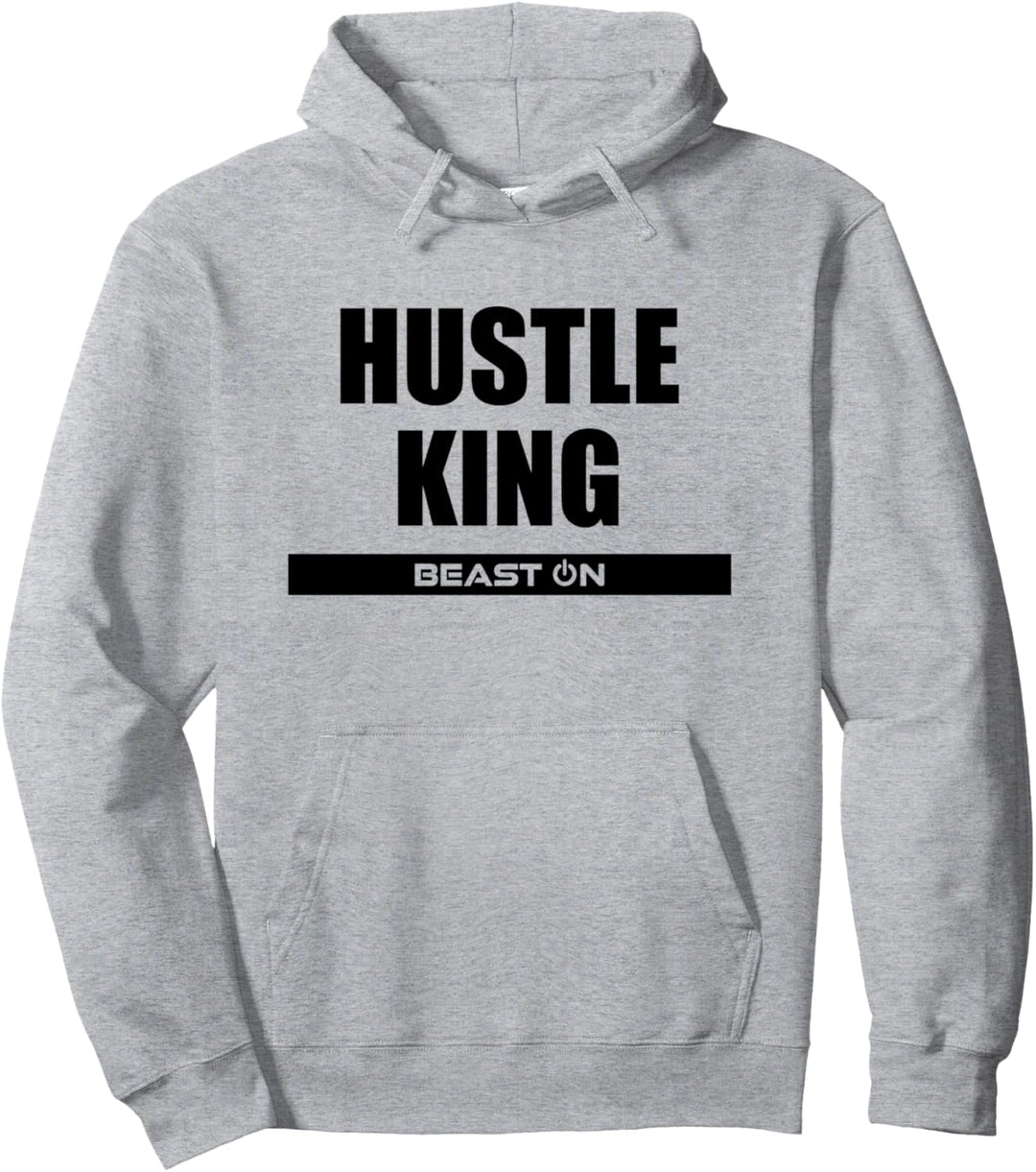 Hustle King Fitness Motivation Gym Bodybuilding Workout Pullover Hoodie