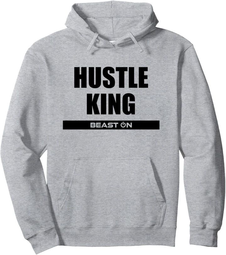 Hustle King Fitness Motivation Gym Bodybuilding Workout Pullover Hoodie