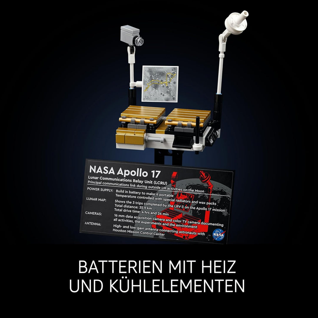 LEGO Technic NASA Apollo Lunar Roving Vehicle (LRV), Mondrover-Modell für Erwachsene; Raumfahrt-Samm
