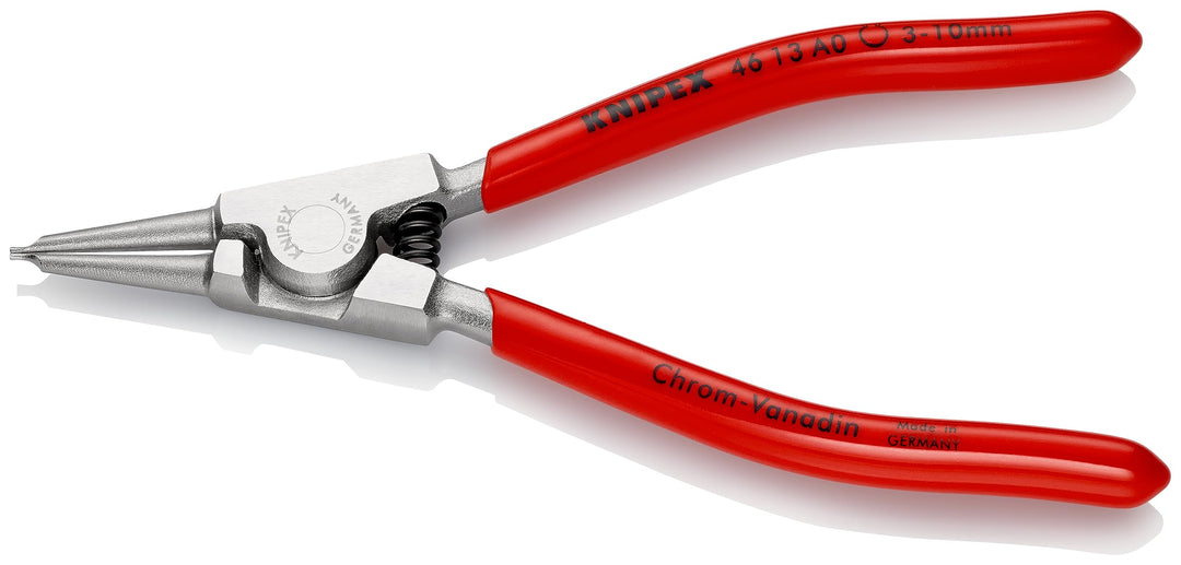 KNIPEX Sicherungsringzange für Aussenringe auf Wellen verchromt mit Kunststoff überzogen 140 mm, 46