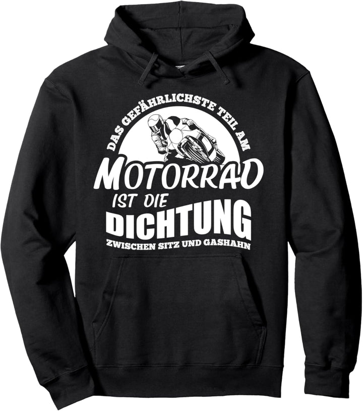 Biker Motorradfahrer Motorrad Motorradfahren Bike Geschenk Pullover Hoodie