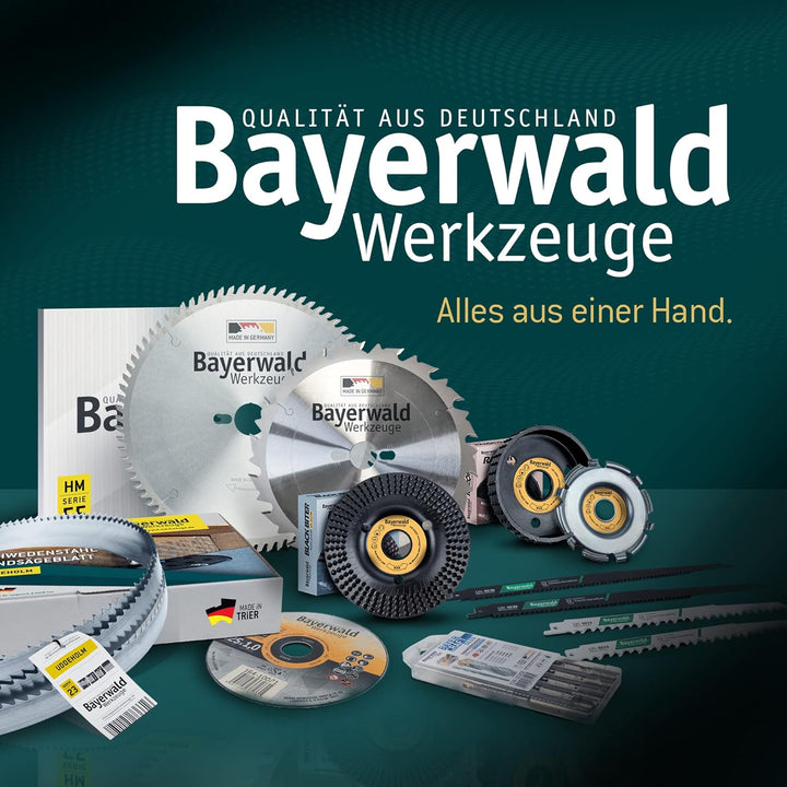 Bayerwald - HM Kreissägeblatt - Ø 550 mm x 4 mm x 30 mm | Langschnitt Flachzahn (36 Zähne) | präzise