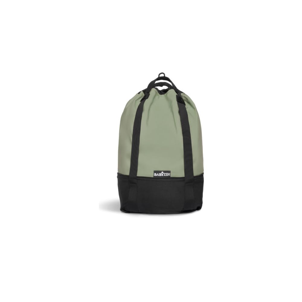 Babyzen YOYO Bag, Olive - Robuster zusätzlicher Stauraum am YOYO2 Kinderwagen - Inklusive Rad und Ha