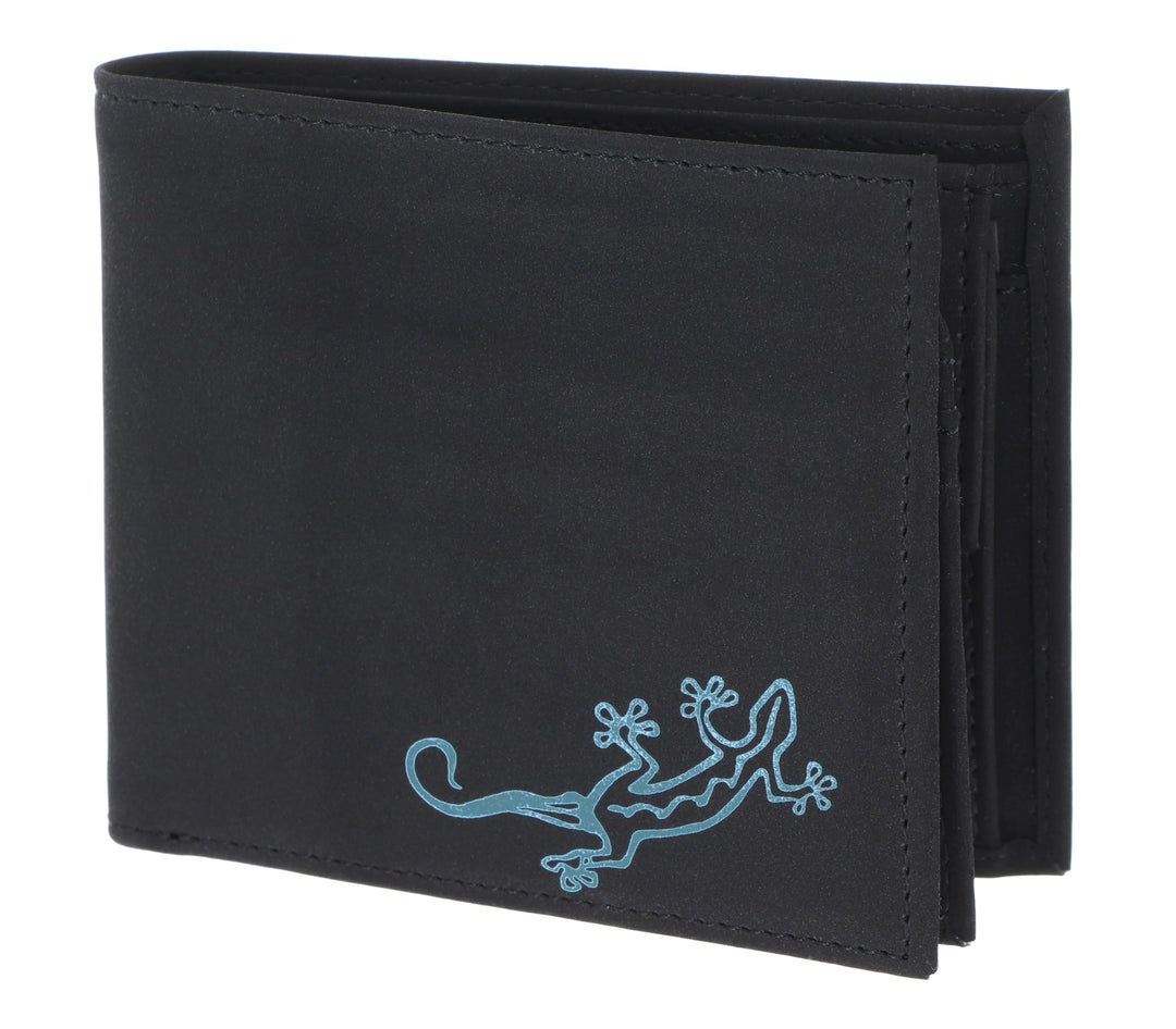 Oxmox Cryptan Querscheinbörse RFID 12 cm lizard