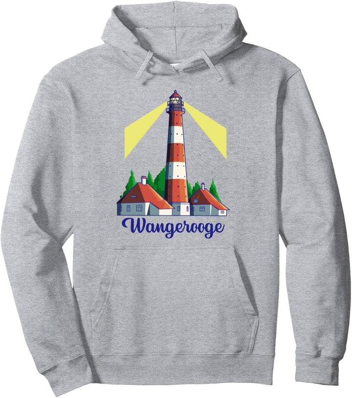 Leuchtturm - Insel Wangerooge Pullover Hoodie