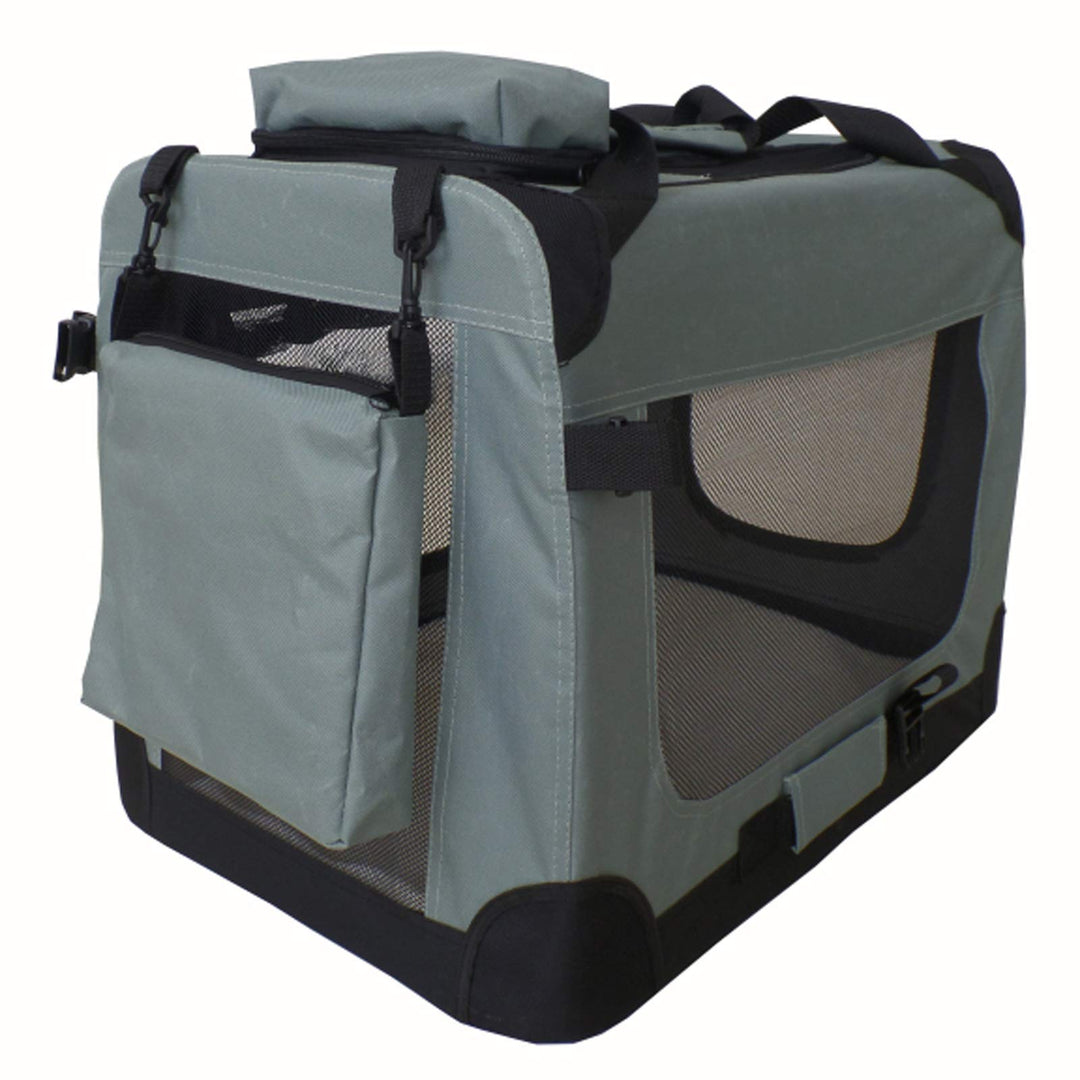 Faltbare Hundebox Transporttasche Transportbox Auto für Katze Hunde Grosse Kleine Box Bag Bed Decke