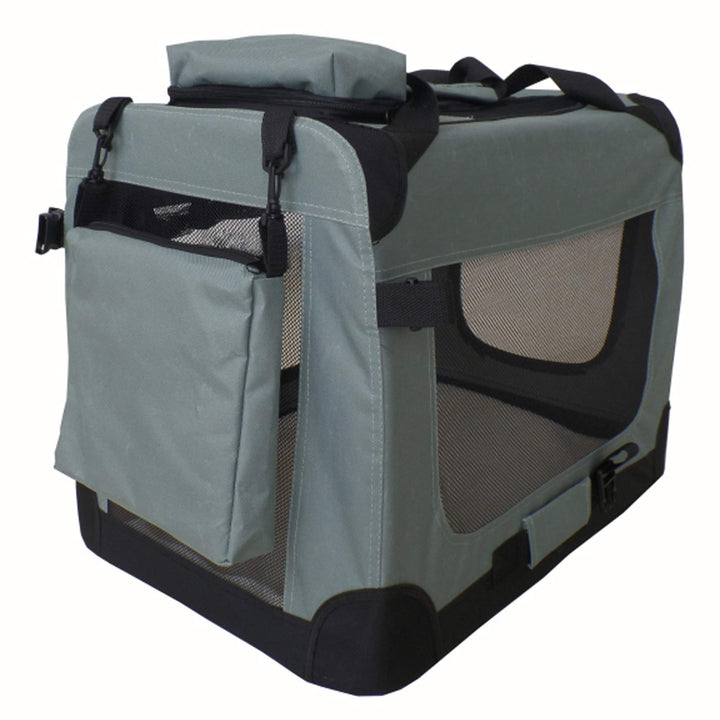 Faltbare Hundebox Transporttasche Transportbox Auto für Katze Hunde Grosse Kleine Box Bag Bed Decke