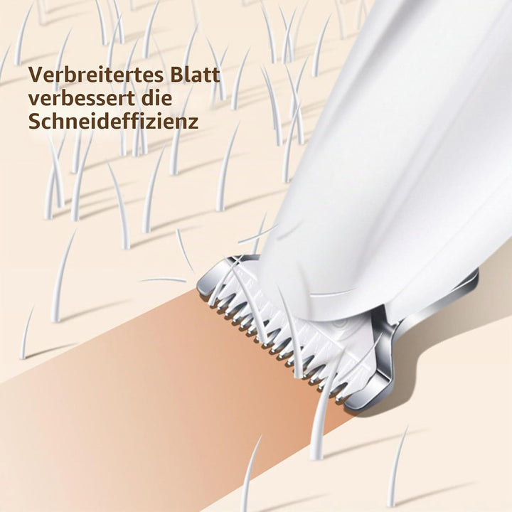 Hundepfotenschneider mit LED-Licht, Kabelloser Kleiner Tierhaarschneider, Geräuscharmer Kleiner Hund