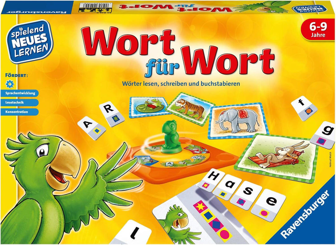 Ravensburger 24955 - Wort für Wort - Spielen und Lernen für Kinder & 24944 - Die freche Sprech-Hexe