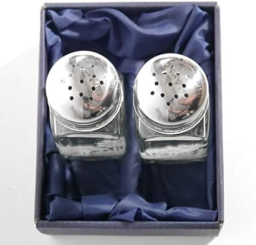 GTK - Geweihe &amp; Trophäen KRUMHOLZ Salz &amp; Pfeffer Streuer Set mit Jagdmotiv