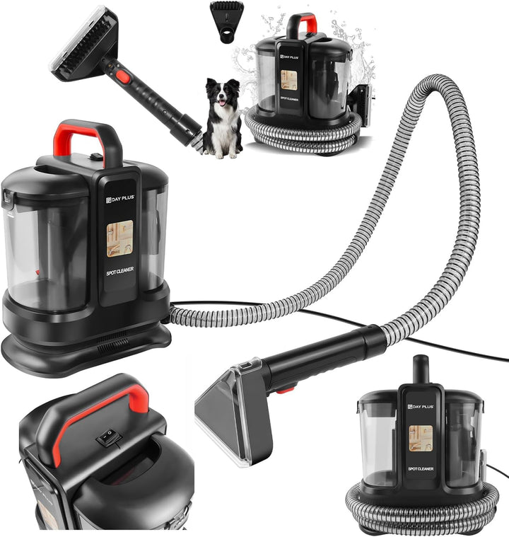 5000W Fleckenreiniger (Hurrikan) – Nass-Handstaubsauger für Auto, Sofa, Polster, Teppiche, Treppen