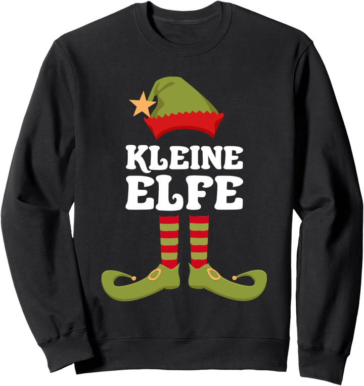 Kleine Elfe Weihnachtself Weihnachten Sweatshirt