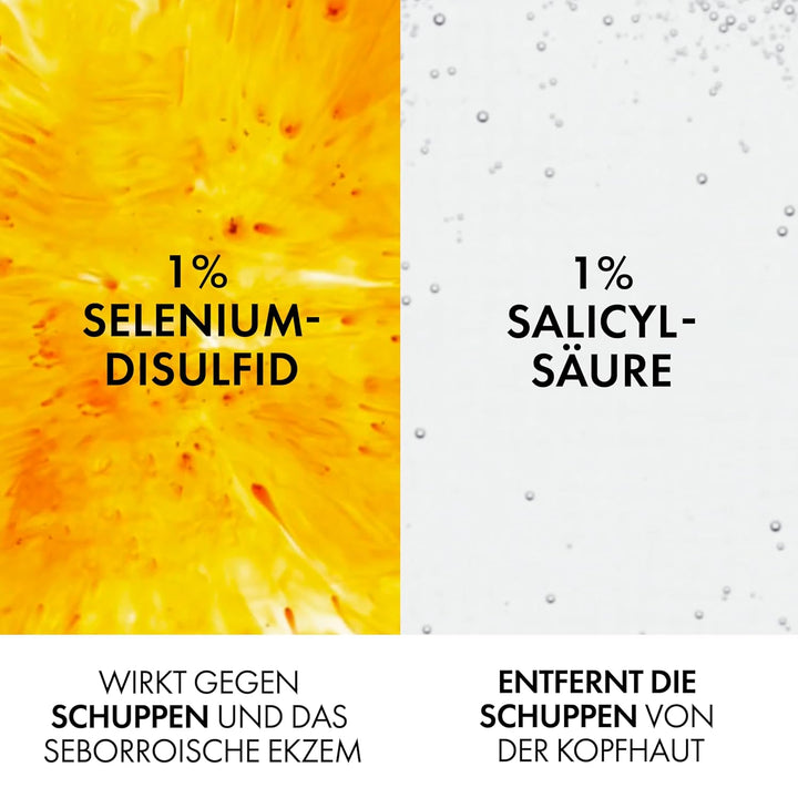 Vichy Dercos Anti-Schuppen Behandlung Shampoo für normales bis fettiges Haar, Nachfüllpackung, 500 m