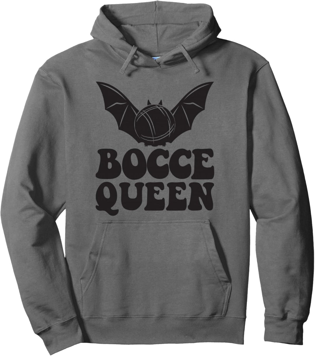 Bocce Queen Boulekugel Halloween Kostüm Boule Spieler Bocce Pullover Hoodie