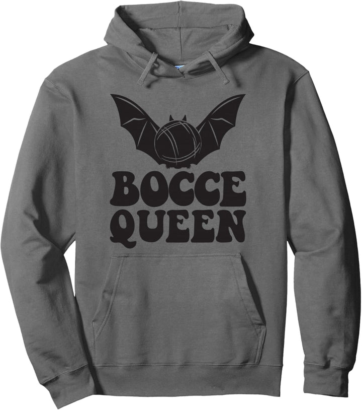 Bocce Queen Boulekugel Halloween Kostüm Boule Spieler Bocce Pullover Hoodie