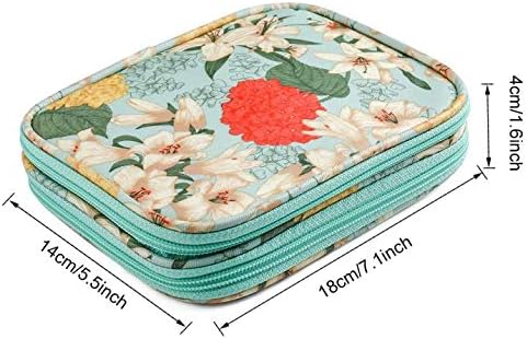 JOZEA 71 Häkelnadel Set Häkelnadeln Bunte Ergonomische Griffe Stricken Nadeln in Verschiedenen Gröss