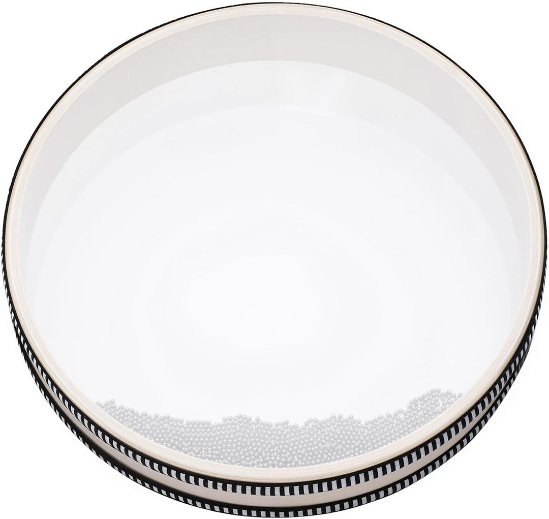 25cm Ozeantrommel Ocean Drum Wellentrommel Percussion Drum Musikinstrument Percussion mit Stahlkugel