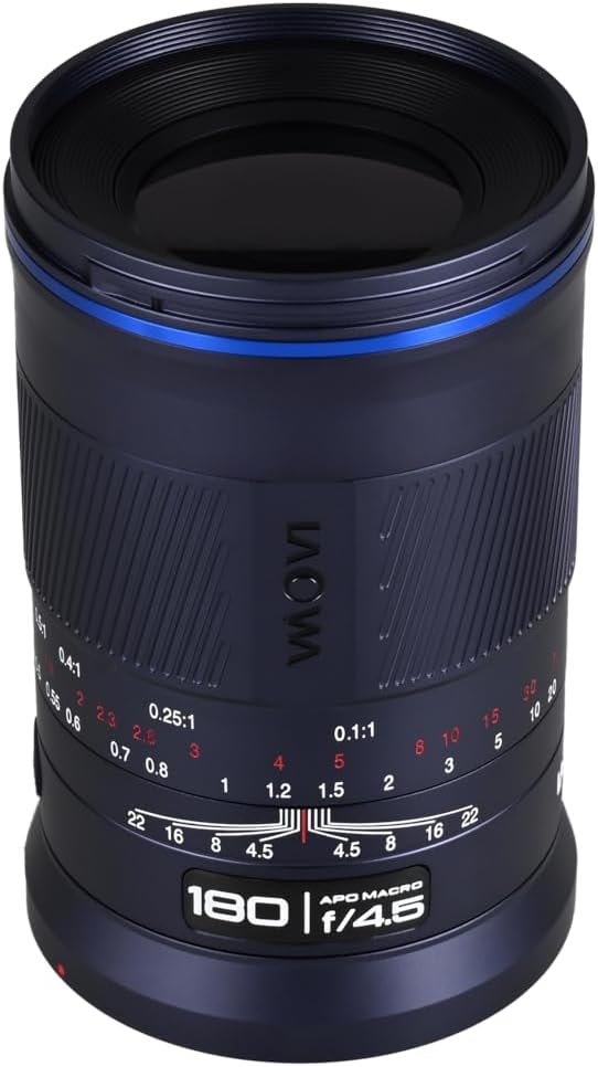 LAOWA Objectif 180mm f/4.5 Ultra Macro Apo 1.5X kompatibel mit Canon EF (A